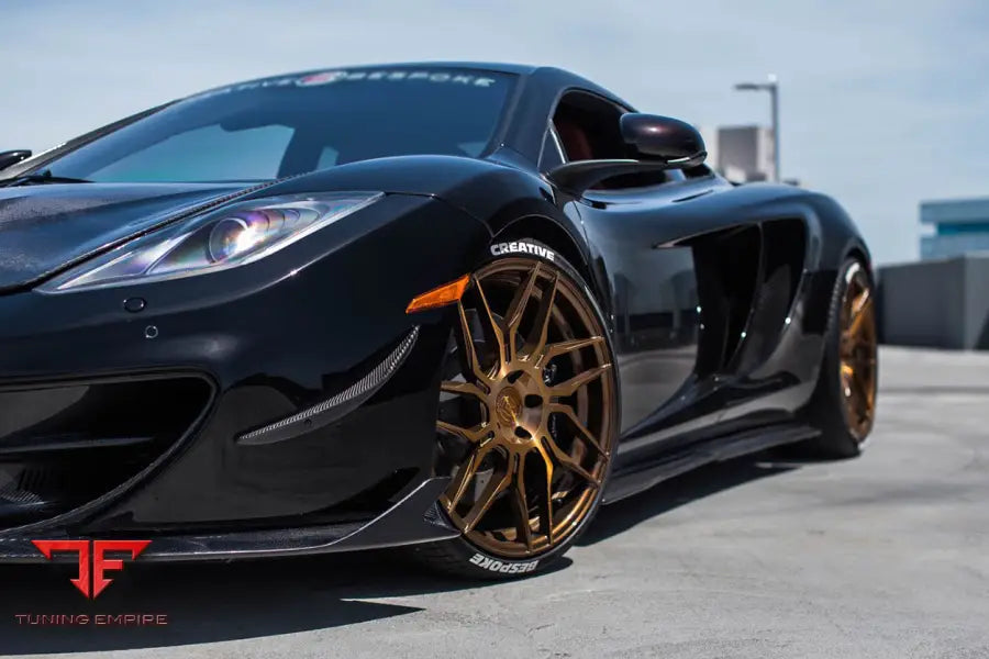 MCLAREN MP4 12C 650S RZS STYLE CARBON FIBER SIDE SKIRTS BSD