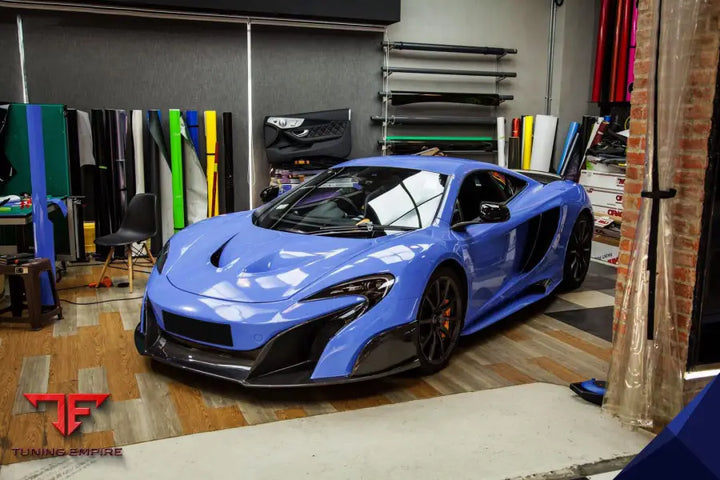 MCLAREN MP4 12C 675LT STYLE FRONT BUMPER & FENDER BSD