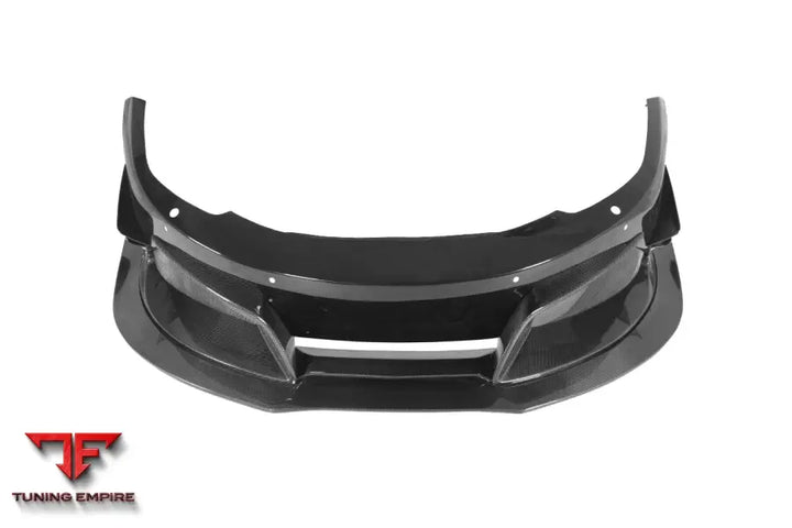 MCLAREN MP4 12C REBEL PERFORMANCE STYLE PARTIAL CARBON FIBER FRONT BUMPER WITH LIP BSD
