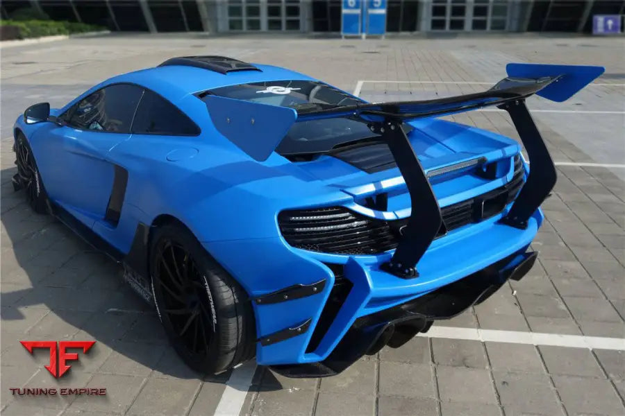 MCLAREN MP4 12C650S REBEL PERFORMANCE STYLE REAR BUMPER BSD