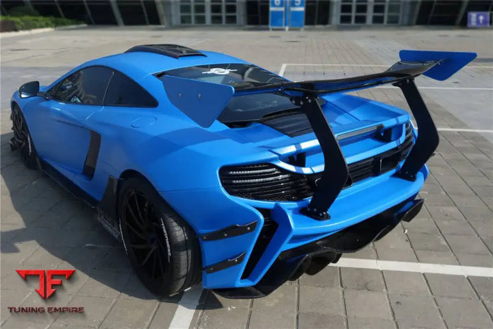 MCLAREN MP4 12C650S REBEL PERFORMANCE STYLE REAR BUMPER BSD