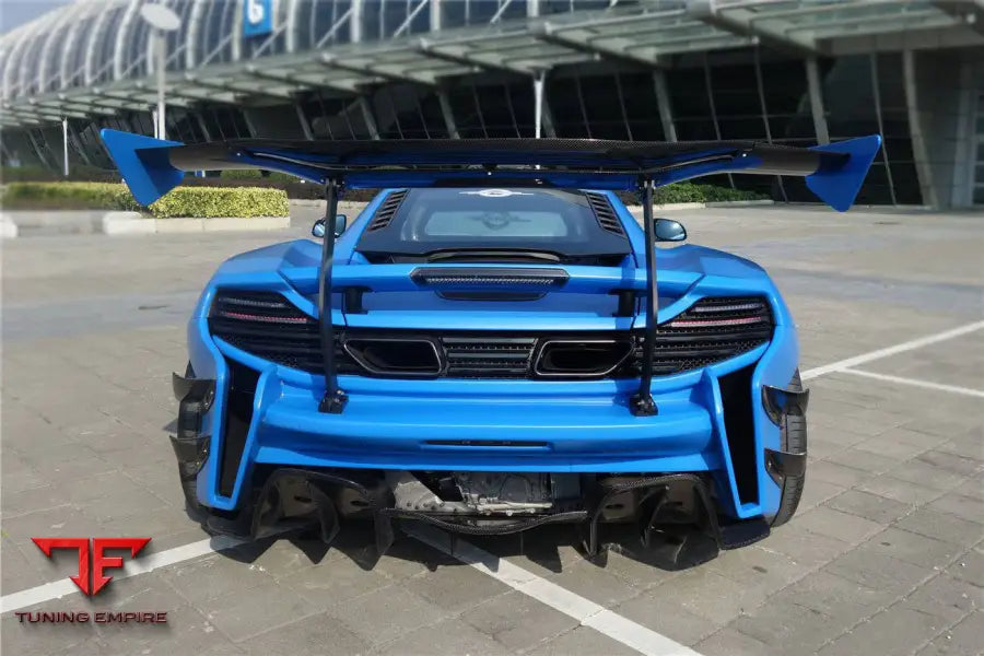 MCLAREN MP4 12C650S REBEL PERFORMANCE STYLE REAR BUMPER BSD