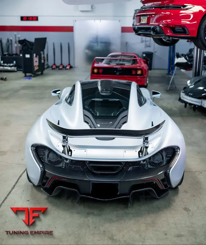 MCLAREN P1 FORGED WHEELS AND EXHAUST SYSTEM