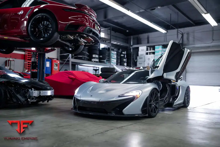 MCLAREN P1 FORGED WHEELS AND EXHAUST SYSTEM