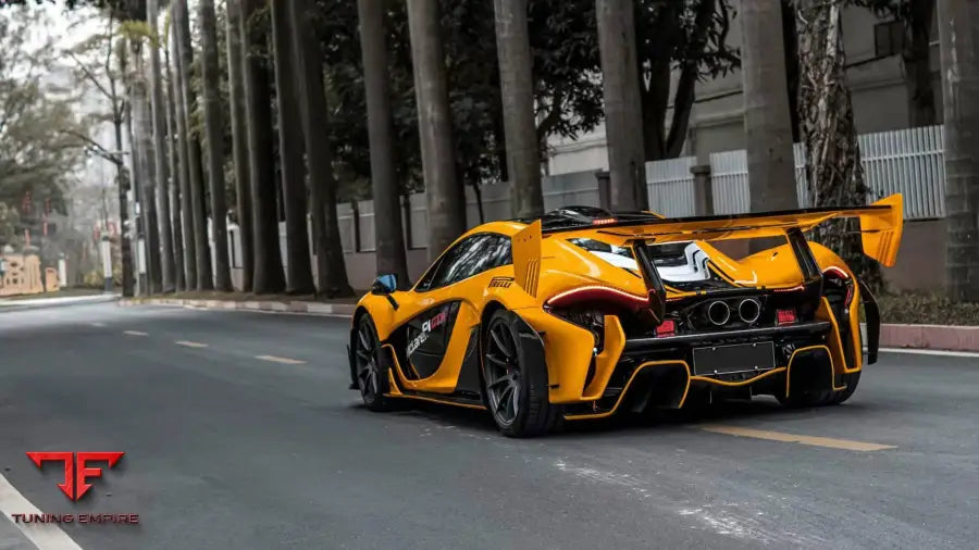 MCLAREN P1 GTR CARBON FIBER PARTS