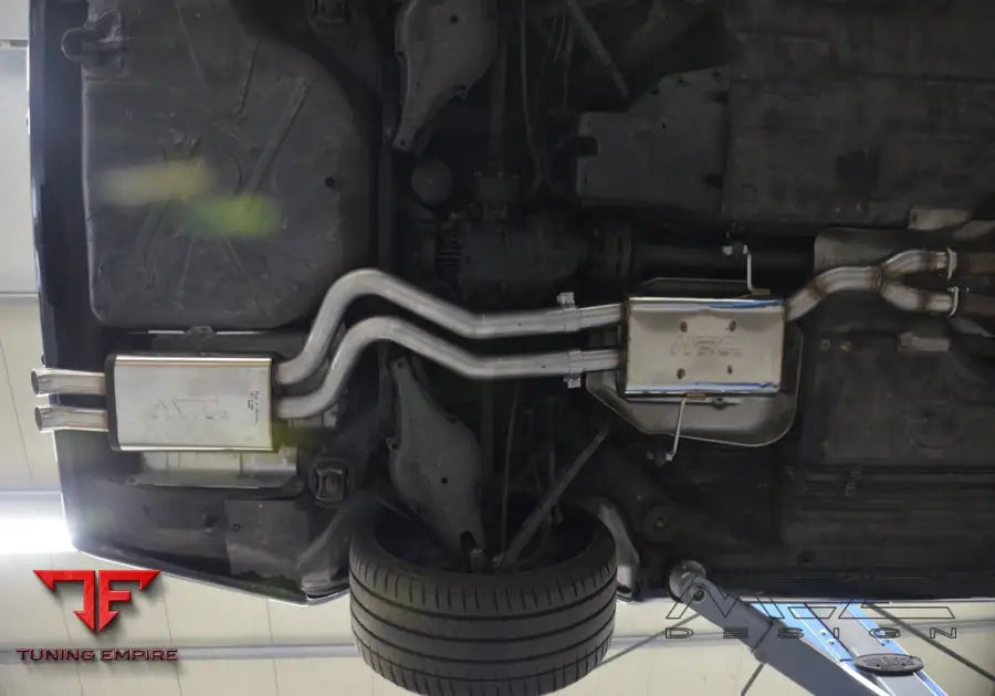 MEC Design Sport-Endschalldämpfer für Exhaust System für W124 E500, 235kW