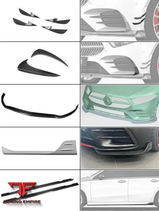 MERCEDES A-CLASS W177 CARBON KIT 2019-2025
