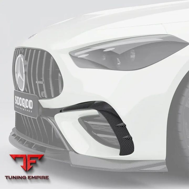 MERCEDES-AMG CLE 53 C236 FRONT BUMPER INSERTS IN PREPREG CARBON FIBRE - Carbon Fibre Parts