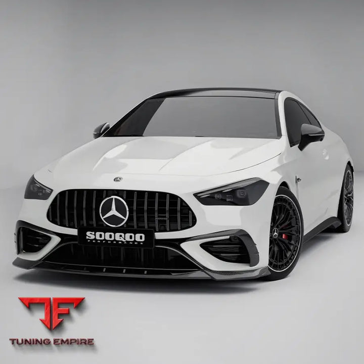 MERCEDES-AMG CLE 53 C236 FRONT LIP IN PREPREG CARBON FIBRE - Carbon Fibre Parts