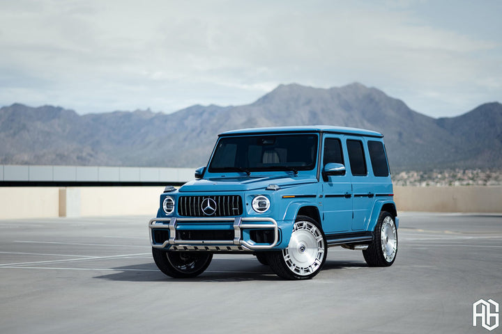 Mercedes-AMG G63 on custom forged wheels
