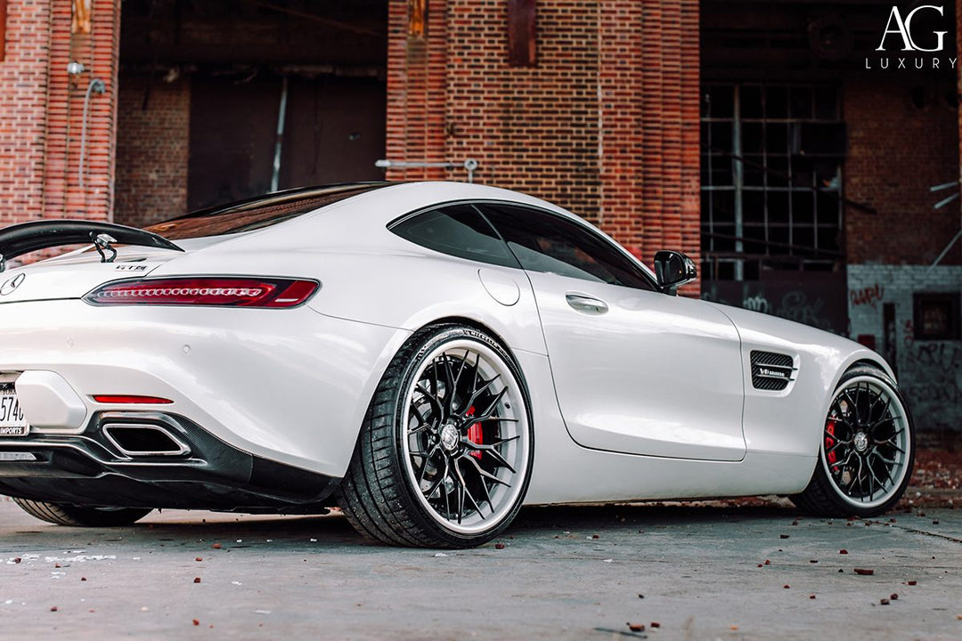 Mercedes-AMG GT on custom forged wheels