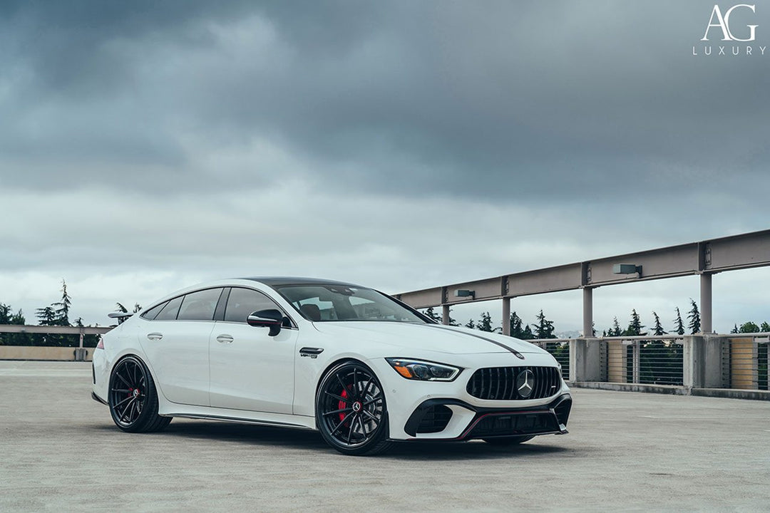Mercedes-AMG GT 63 S 4-Door Coupe on custom forged wheels