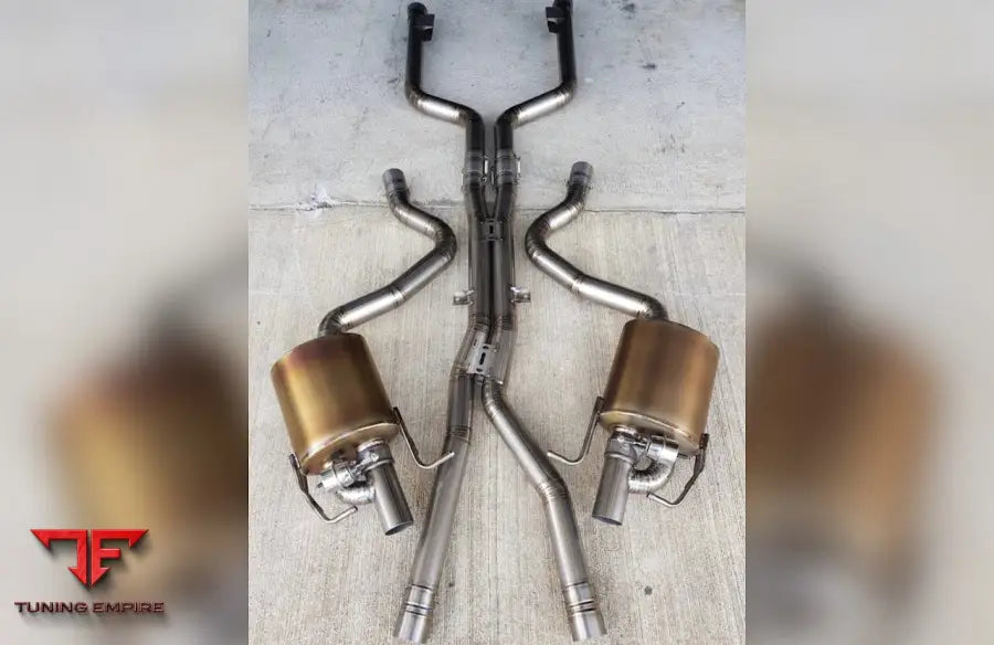 MERCEDES AMG M177 (W205 C63 63S) VALVETRONIC TITANIUM CATBACK EXHAUST