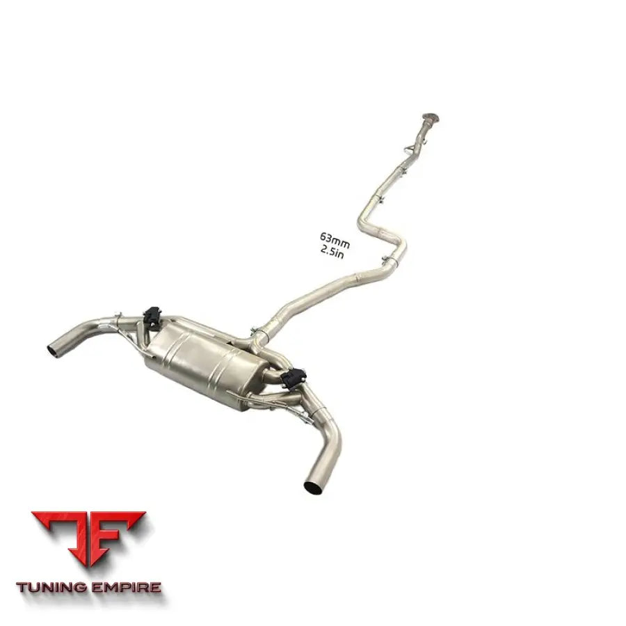 MERCEDES BENZ A-CLASS A200 W177 1.3T STAINLESS STEEL CATBACK RAZOR EXHAUST WITH MUFFLER VALVE