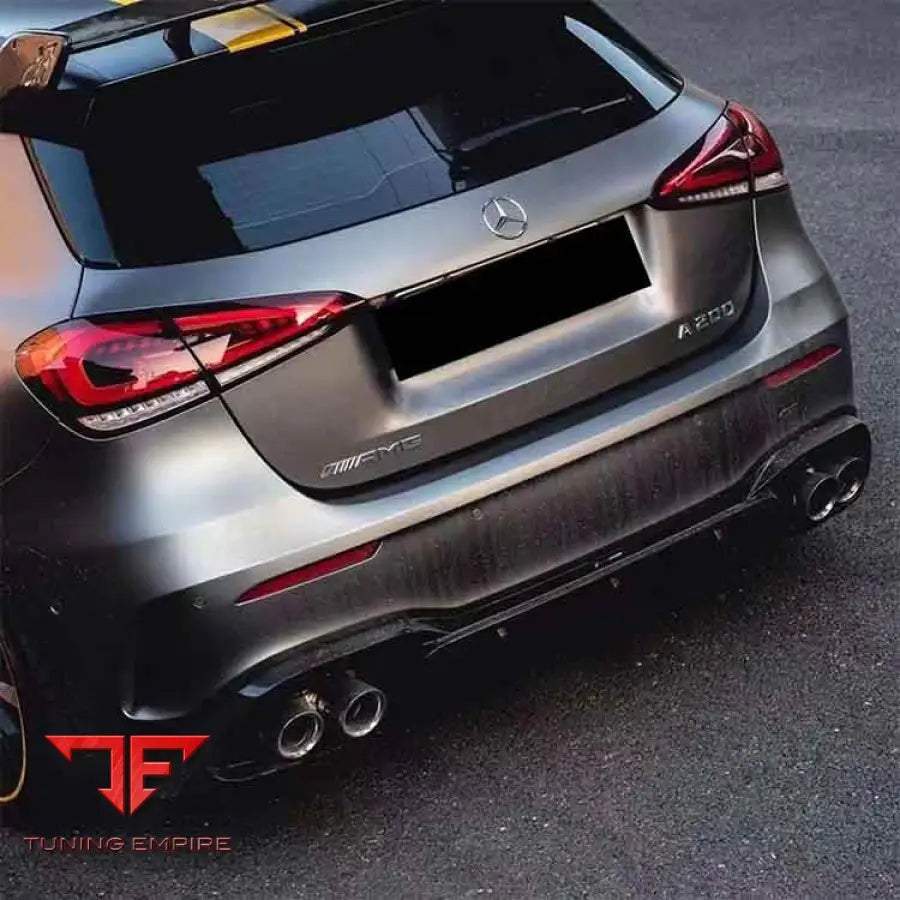 MERCEDES BENZ A CLASS W177 A35 SEDAN CARBON FIBER REAR SPOILER WING 2020-2024Y