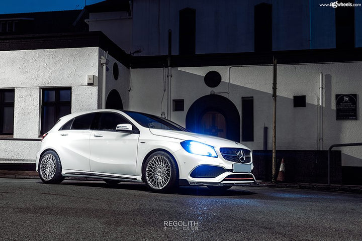 MERCEDES-BENZ A250 on custom forged wheels