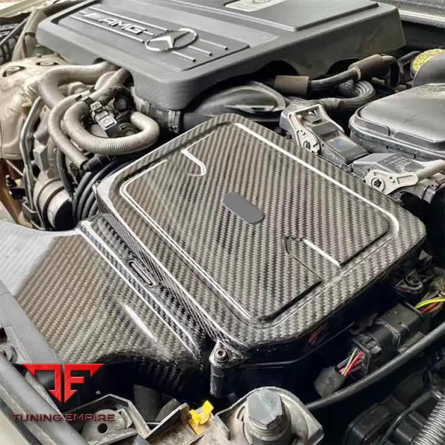 MERCEDES BENZ AMG A45 CLA45 CARBON FIBER CAR ENGINE AIR INTAKE