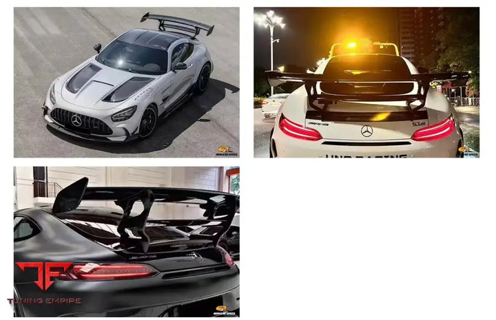 MERCEDES BENZ AMG GT (190) DRY CARBON BLACK SERIES REAR WING