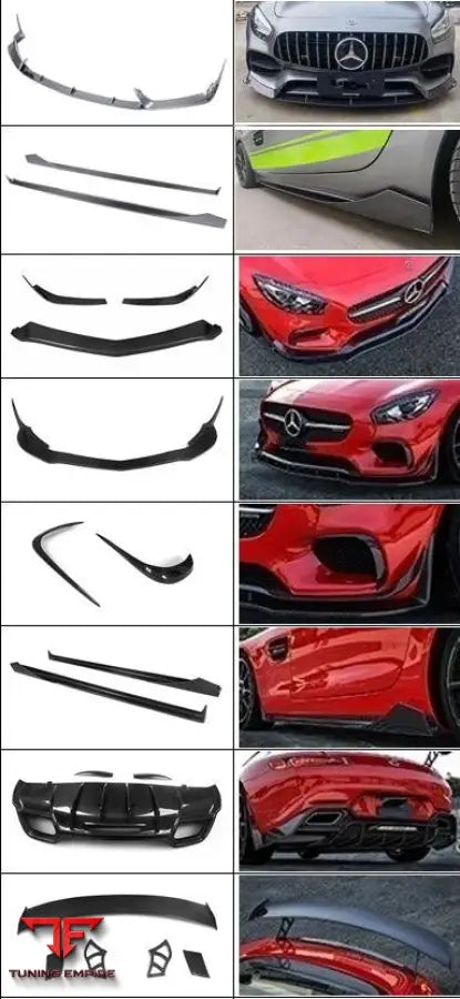 MERCEDES BENZ AMG GT (C190) CARBON FIBER PARTS