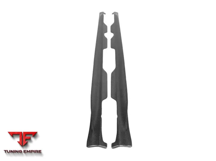 MERCEDES BENZ AMG GT & GTS CARBON FIBER SIDE SKIRTS SPLITTERS BSD