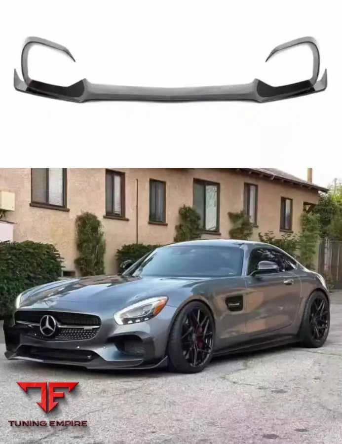 MERCEDES BENZ AMG GT GTS CARBON FRONT LIP 2014-2017