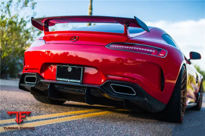 MERCEDES BENZ AMG GT & GTS & GTC COUPE ONLY IMP CARBON FIBER TRUNK SPOILER WING BSD