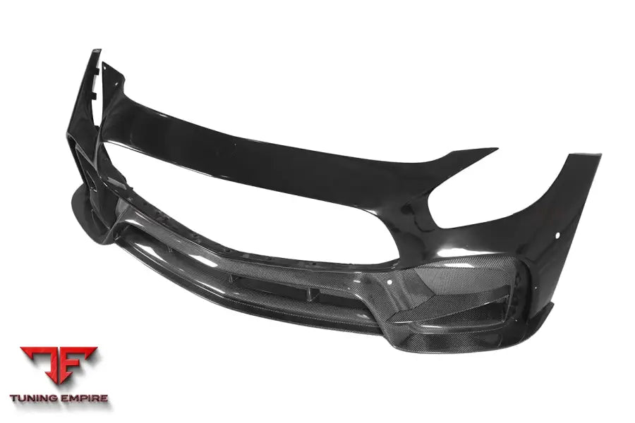 MERCEDES BENZ AMG GT GTS GTC IMP PERFORMANCE PARTIAL CARBON FIBER FRONT BUMPER BSD