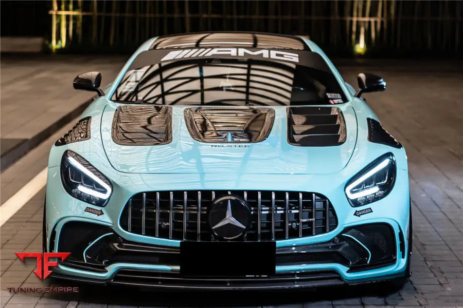 MERCEDES BENZ AMG GT & GTS & GTC IMPII PERFORMANCE PART CARBON FIBER FRONT BUMPER BSD