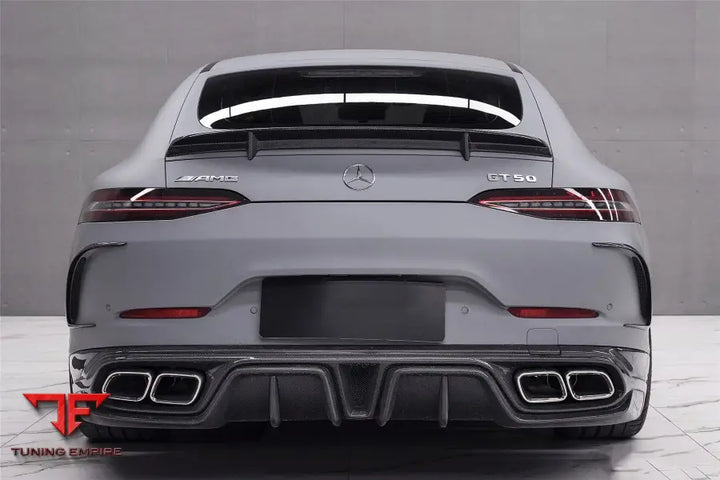 MERCEDES BENZ AMG GT50/GT53/GT43 4DOOR COUPE X290 IMP PERFORMANCE REAR BUMPER CANARDS BSD
