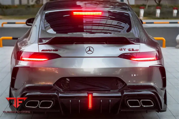 MERCEDES BENZ AMG GT50/GT53/GT43/GT63/GT63S 4DOOR COUPE X290 IMP PERFORMANCE VER.2 PART CARBON FIBER REAR BUMPER BSD