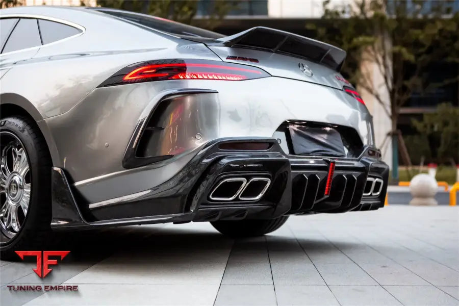 MERCEDES BENZ AMG GT50/GT53/GT43/GT63/GT63S 4DOOR COUPE X290 IMP PERFORMANCE VER.2 PART CARBON FIBER REAR BUMPER BSD