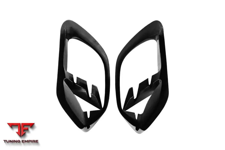 MERCEDES BENZ AMG GT63S 4DOOR COUPE X290 BRS STYLE CARBON FIBER FRONT BUMPER VENTS BSD