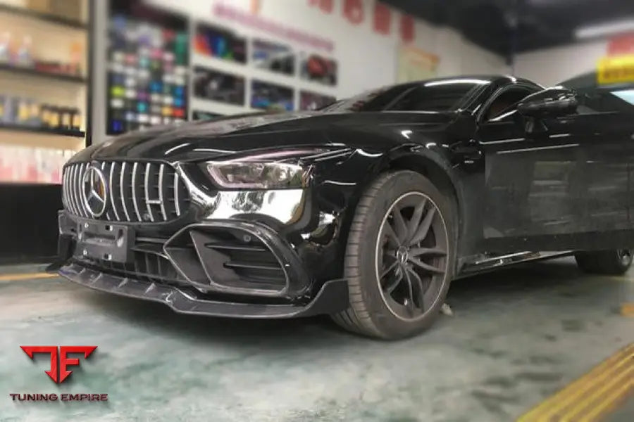MERCEDES BENZ AMG GT63S 4DOOR COUPE X290 BRS STYLE CARBON FIBER FRONT BUMPER VENTS BSD