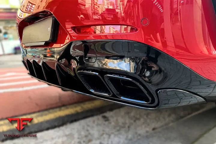 MERCEDES BENZ AMG GT63S 4DOOR COUPE X290 CARBON FIBER REAR DIFFUSER BSD