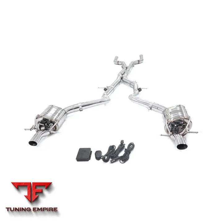MERCEDES BENZ AMG GT63S X290 STAINLESS STEEL CATBACK RAZOR EXHAUST WITH MUFFLER VALVE
