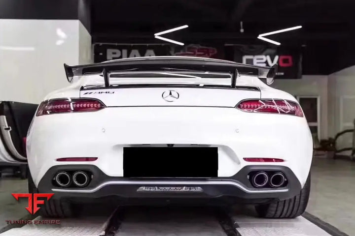 MERCEDES BENZ AMG GTGTSGTC RZS STYLE CARBON FIBER TRUNK SPOILER BSD
