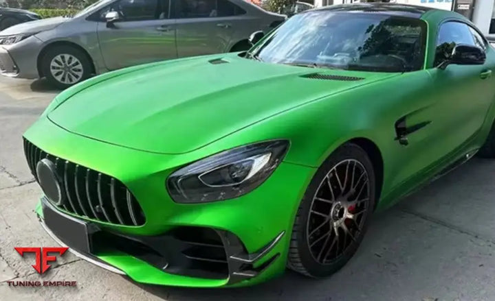 MERCEDES BENZ AMG GTR CARBON FIBER SPLITTER