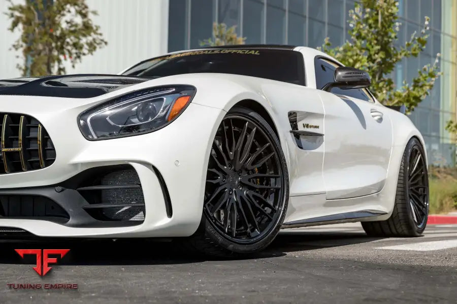 MERCEDES BENZ AMG GTR FORGED WHEELS AND EXHAUST SYSTEM