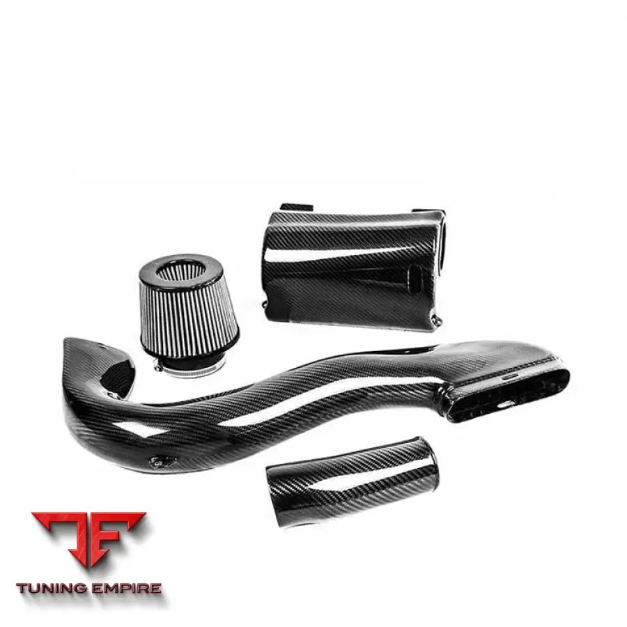 MERCEDES BENZ C CLASS C180 C200 CARBON FIBER COLD AIR INTAKE FILTER PIPE BOX