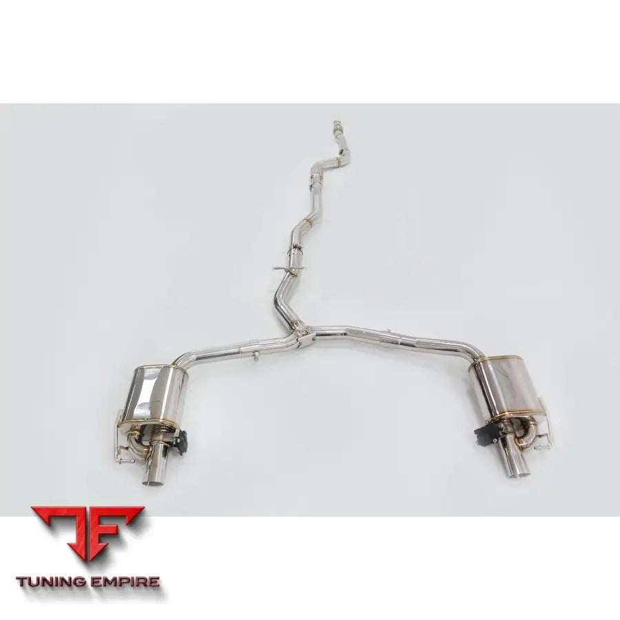 MERCEDES BENZ C-CLASS C300 C200 C250 W205 2.0T STAINLESS STEEL CATBACK RAZOR EXHAUST WITH MUFFLER VALVE