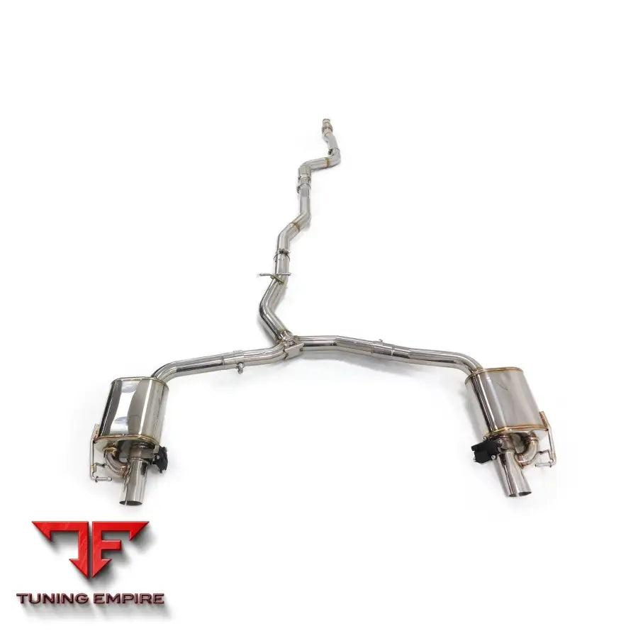 MERCEDES BENZ C-CLASS C300/C200/C250 W205 2.0T STAINLESS STEEL CATBACK RAZOR EXHAUST WITH MUFFLER VALVE