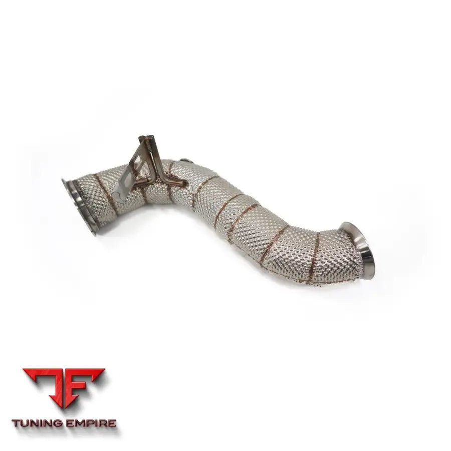 MERCEDES BENZ C-CLASS C300/C200/C250 W205 2.0T STAINLESS STEEL RAZOR EXHAUST DOWNPIPE WITH HEAT SHIELD