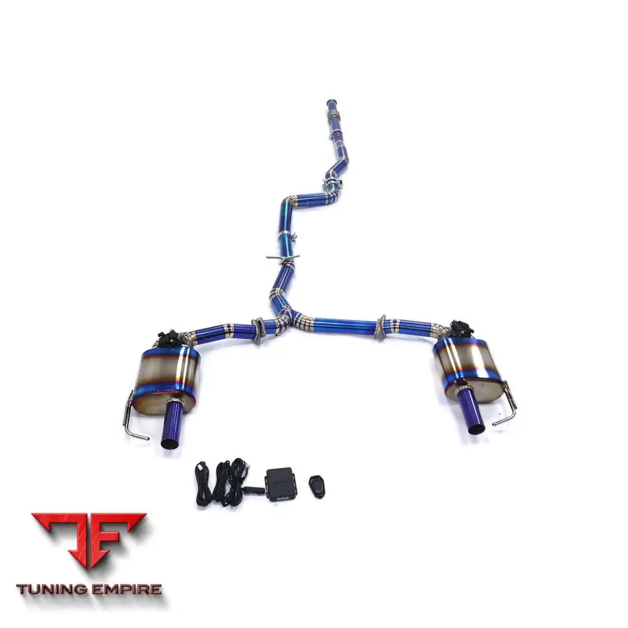 MERCEDES BENZ C-CLASS C300 W205 2.0T TITANIUM CATBACK RAZOR EXHAUST WITH MUFFLER VALVE