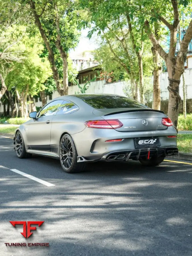 MERCEDES-BENZ C-CLASS C63/S AMG W205 COUPE AE REAR DIFFUSER & CANARDS
