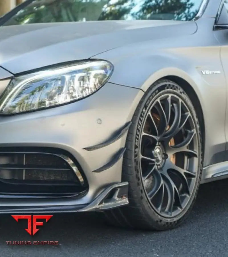 MERCEDES-BENZ C-CLASS C63/S AMG W205 COUPE CONVERTIBLE AE FRONT CANARDS