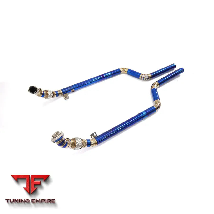MERCEDES BENZ C-CLASS C63 W204 6.2L TITANIUM RAZOR EXHAUST DOWNPIPE