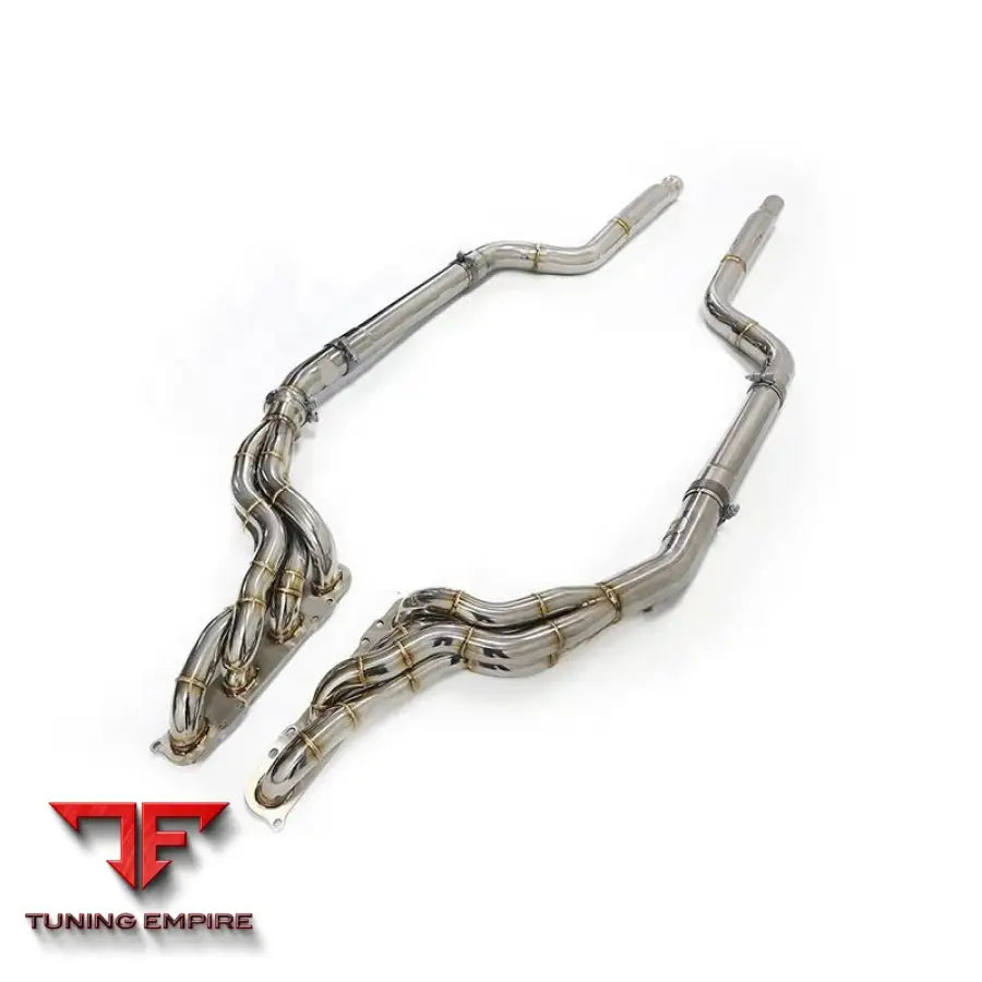 MERCEDES BENZ C-CLASS C63 W204 STAINLESS STEEL HEADER RAZOR EXHAUST DOWNPIPE