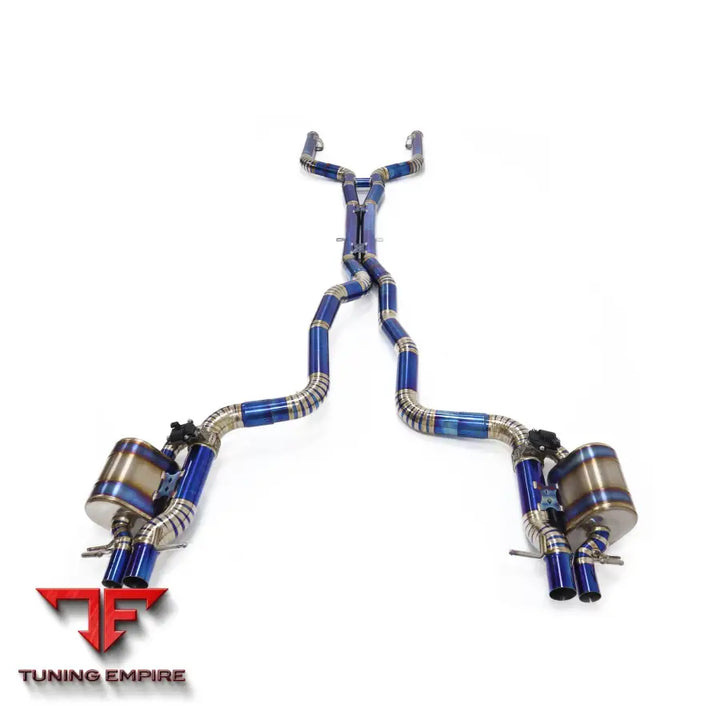 MERCEDES BENZ C-CLASS C63 W205 VALVETRONIC TITANIUM PIPE RAZOR EXHAUST