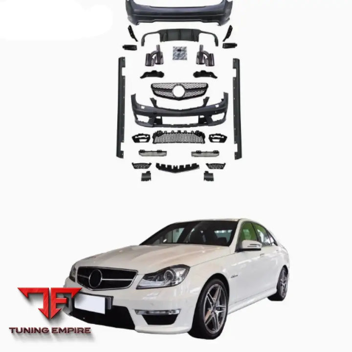 MERCEDES-BENZ C CLASS W204 C63 AMG BODY KIT 2006-2013Y