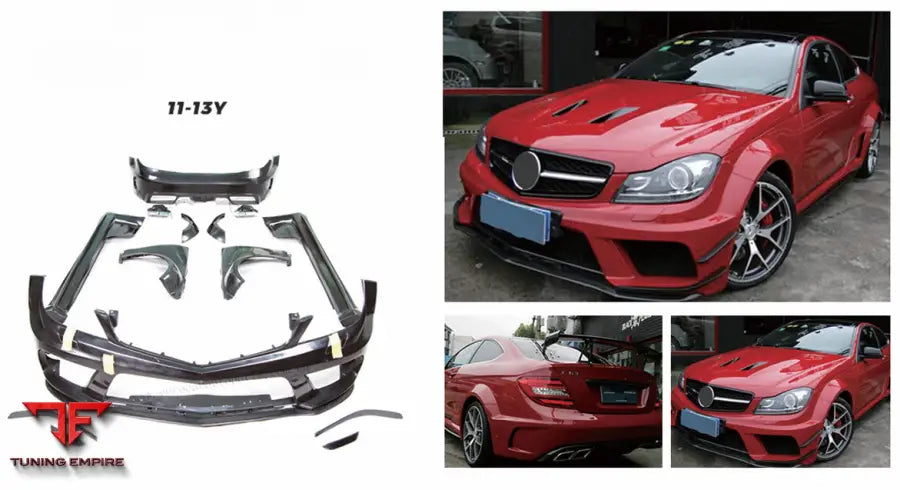 MERCEDES BENZ C-CLASS W204 C63 COOPER BS STYLE